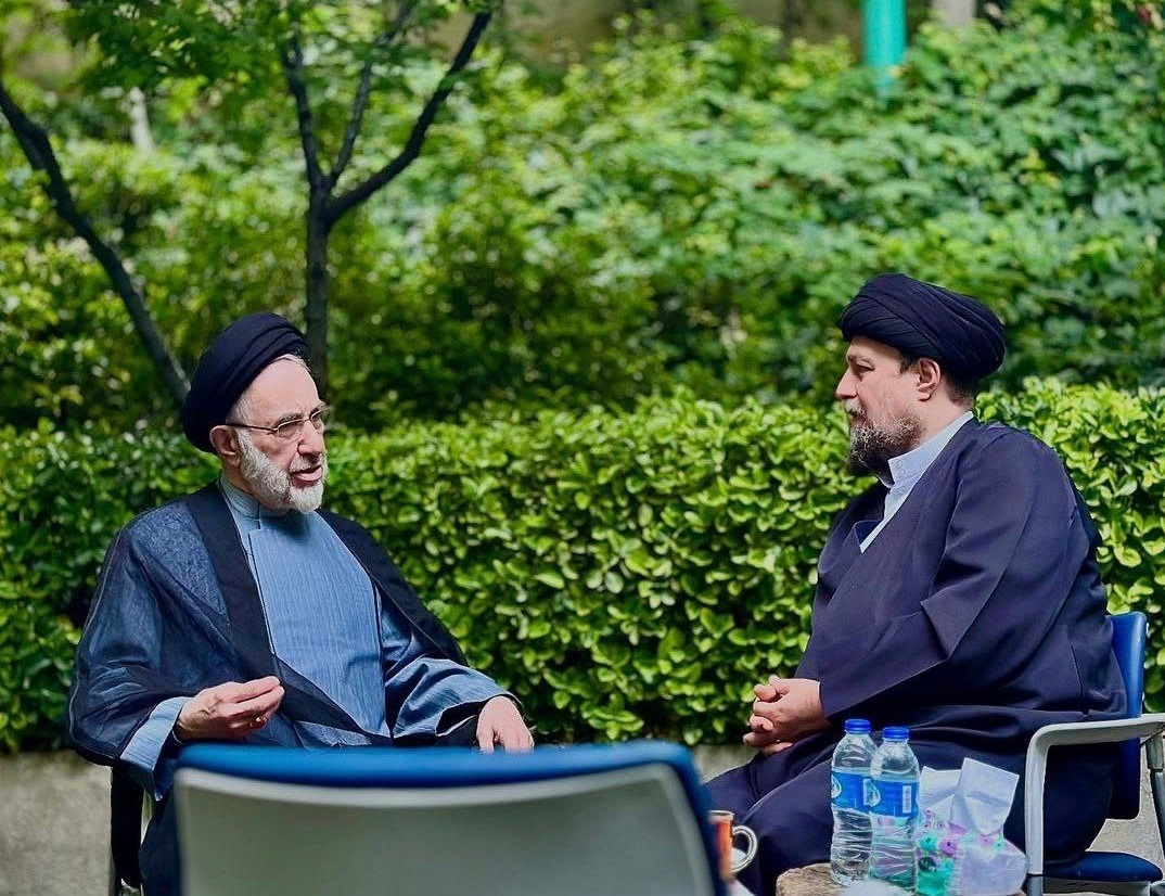 سید محمد خاتمی و سید حسن خمینی