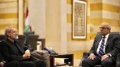 دیدار لاریجانی با نخست‌وزیر لبنان