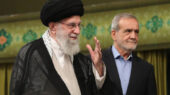 خامنه ای و پزشکیان