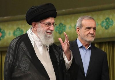 خامنه ای و پزشکیان